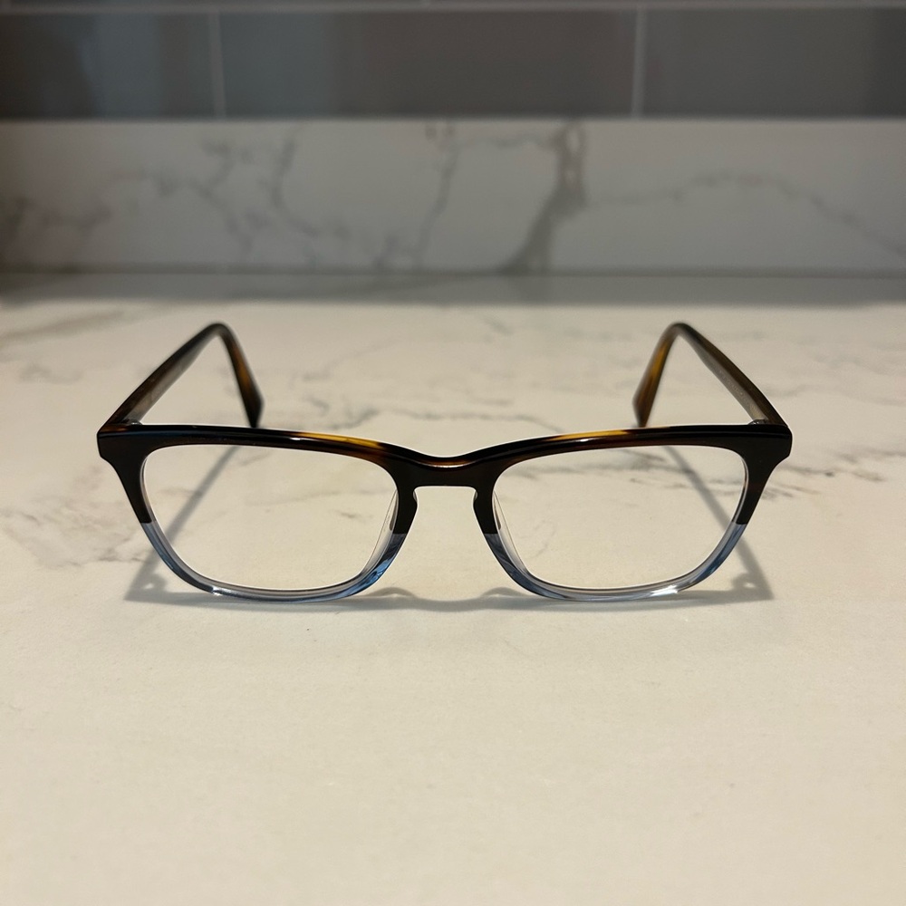 Warby Parker WP  Tortoise Frame Eyeglasses Welty 325 52 18 145 With Case/‎ Cloth
